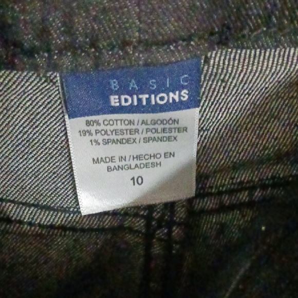 Basic Editions Men's Black Corduroy Jeans - Picture 4 of 8